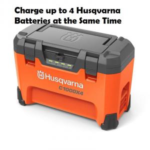 Husqvarna 40-C1000X4 Portable multi-Battery Charger