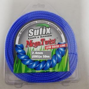 SUFIX Megatwist Profiled Weed Eater Nylon - 2.4mm x 119m (392ft)